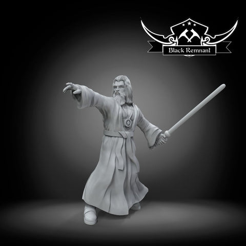 The mad mystical warrior (2 poses) - Star Wars Legion Proxy