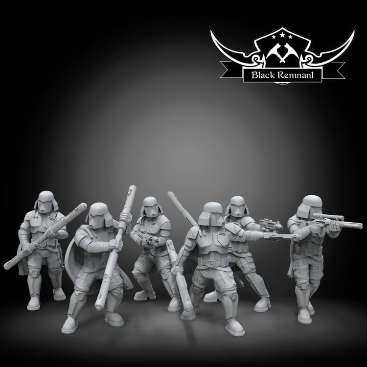 Authority capital guards - Star Wars Legion Proxy