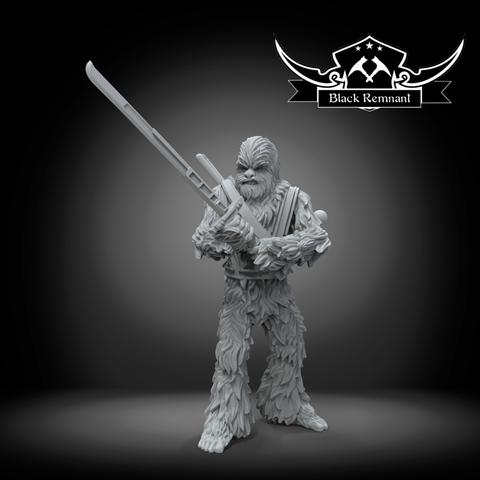 Ancient furball warrior - Star Wars Legion Proxy
