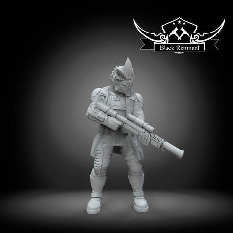 Blue horned general - Star Wars Legion Proxy