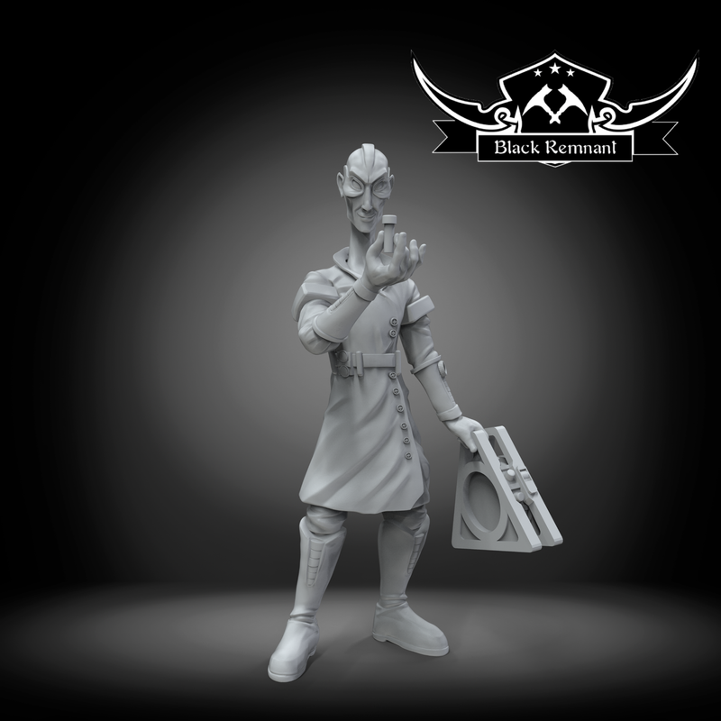 Blue shadow virus scientist - Star Wars Legion Proxy