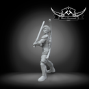 Dark sister dark disciple version (2 poses) - Star Wars Legion Proxy