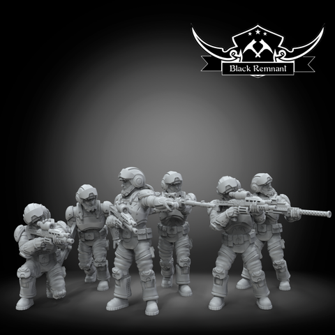 Republic shock toopers - Star Wars Legion Proxy
