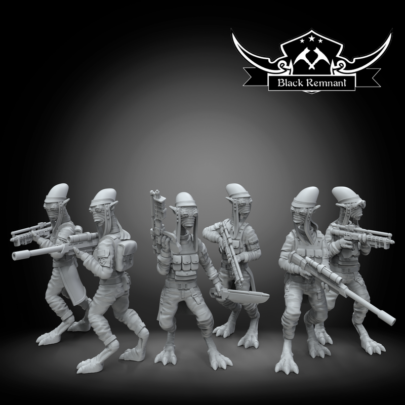 Commerce guild commandos - Star Wars Legion Proxy