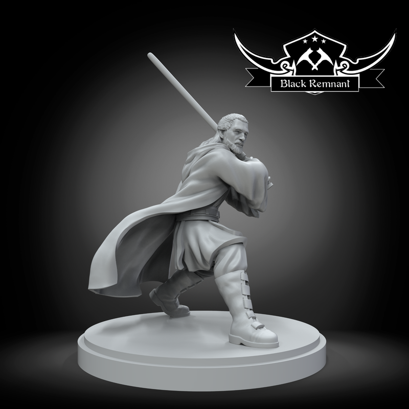 Shatter grey mystical warrior - Star Wars Legion Proxy