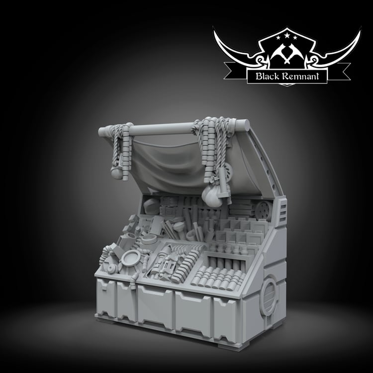 Ancient merchant stall - Star Wars Legion Proxy