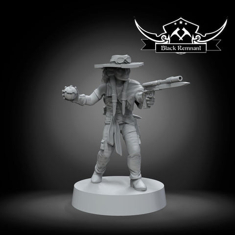 Tentacle bounty huntress - Star Wars Legion Proxy