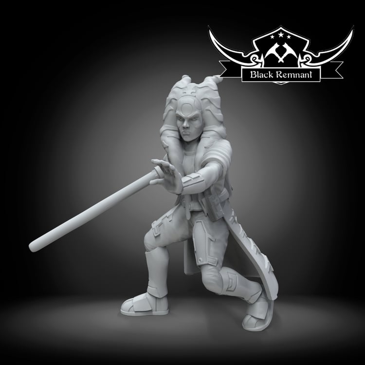 Companion Ashara - Star Wars Legion Proxy
