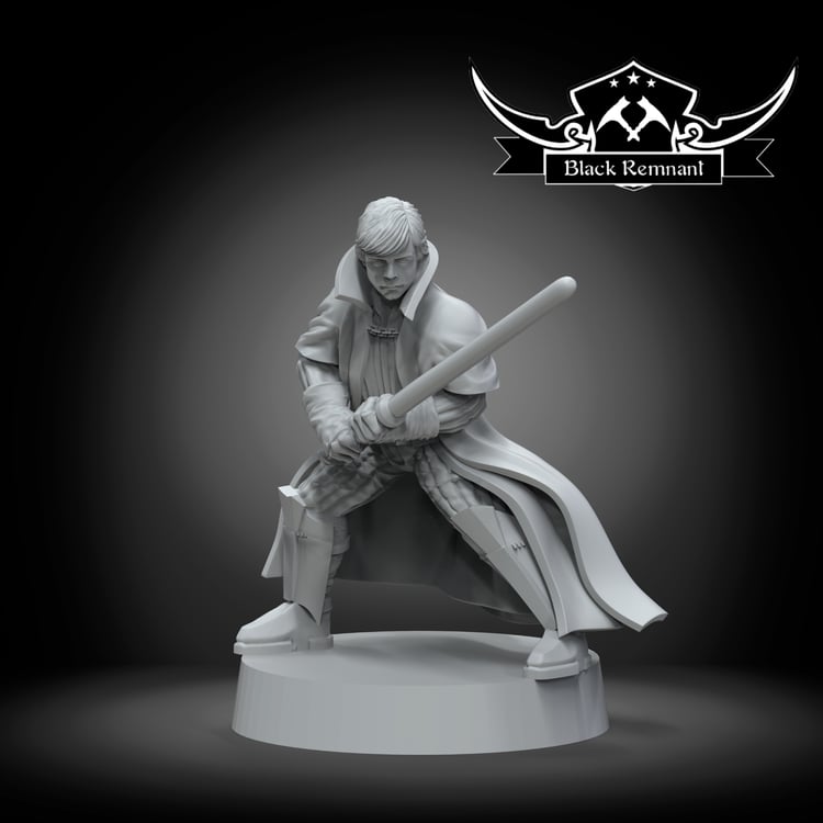 Authority Luke - Star Wars Legion Proxy