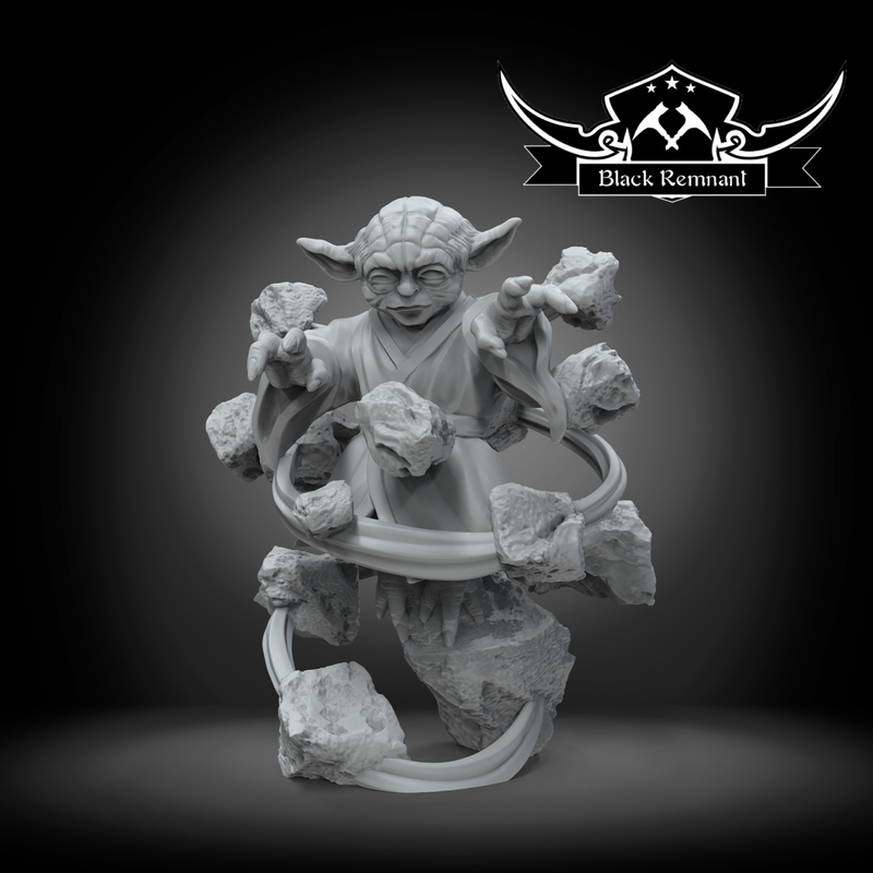 Ancient mystical green master - Star Wars Legion Proxy