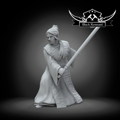 Ancient mystical warrior leader - Star Wars Legion Proxy