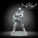Mercenary cyborg woman Rexa - Star Wars Legion Proxy
