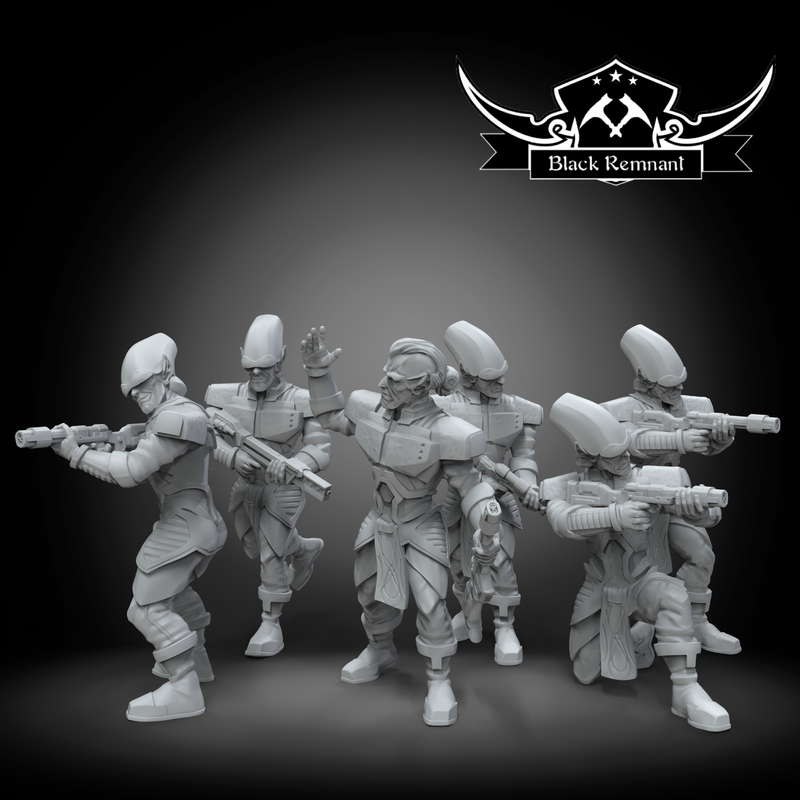 Sephi soldiers - Star Wars Legion Proxy