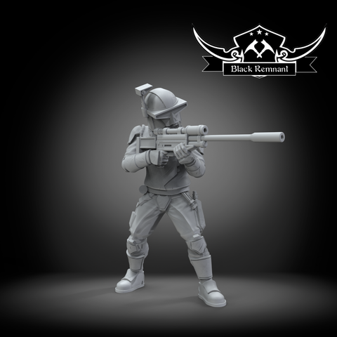 Masked bounty hunter - Star Wars Legion Proxy