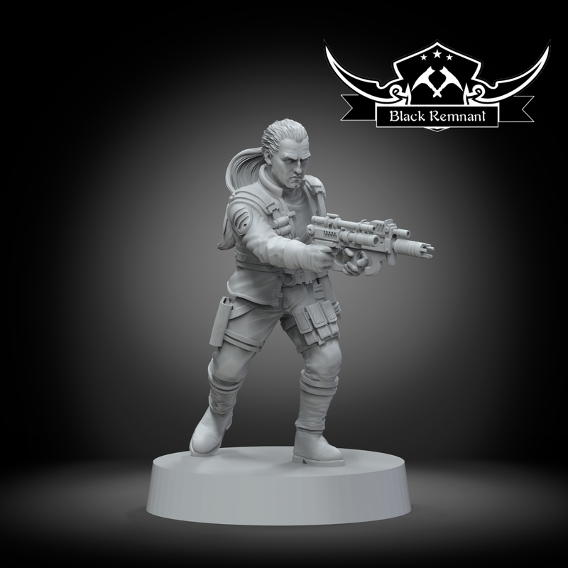 Exiled mystical warrior - Star Wars Legion Proxy