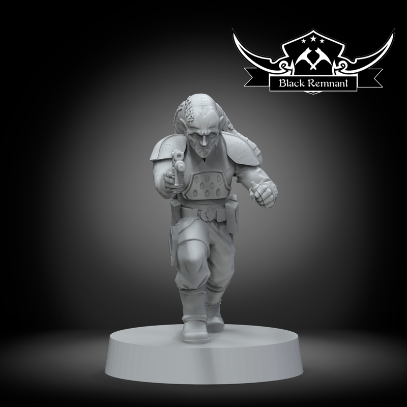 Tentacle veteran insurgent general - Star Wars Legion Proxy