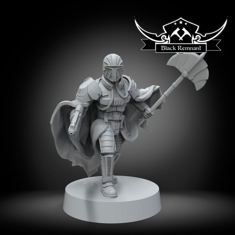 First mandalorian overlord - Star Wars Legion Proxy
