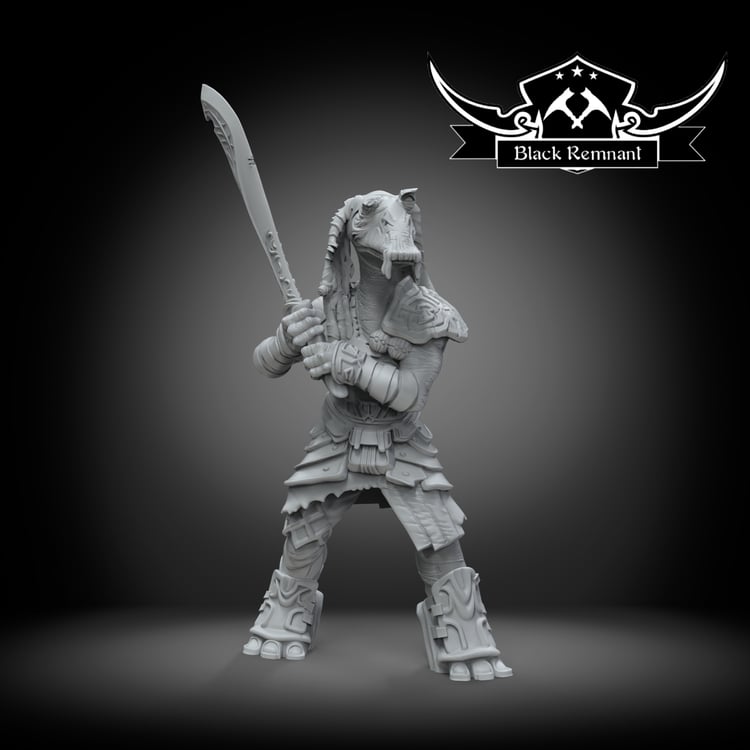 Aquatic alien savage raider - Star Wars Legion Proxy