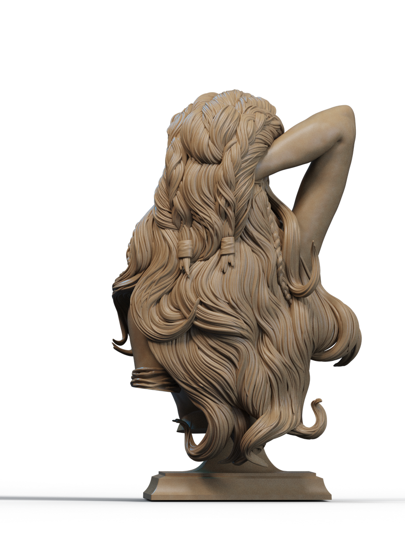 Aloy Resin Bust - view 3
