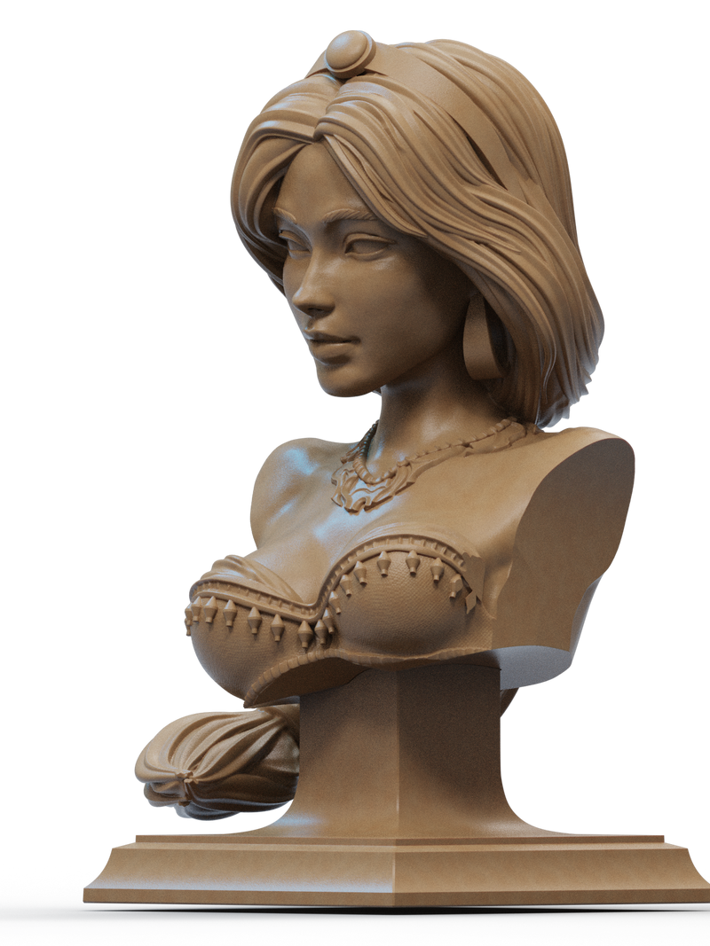 Jasmine Resin Bust - view 2