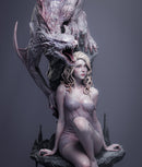 Elegy of the Wyrm Resin Statue - view 7