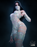 Silk Resin Statue - view 6