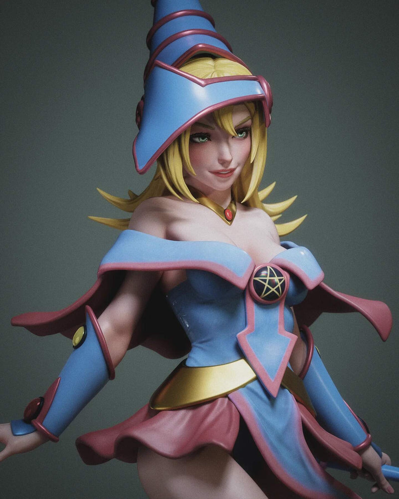 Dark Magician Girl Resin Statue - view 3