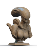 Alien Resin Bust - view 2