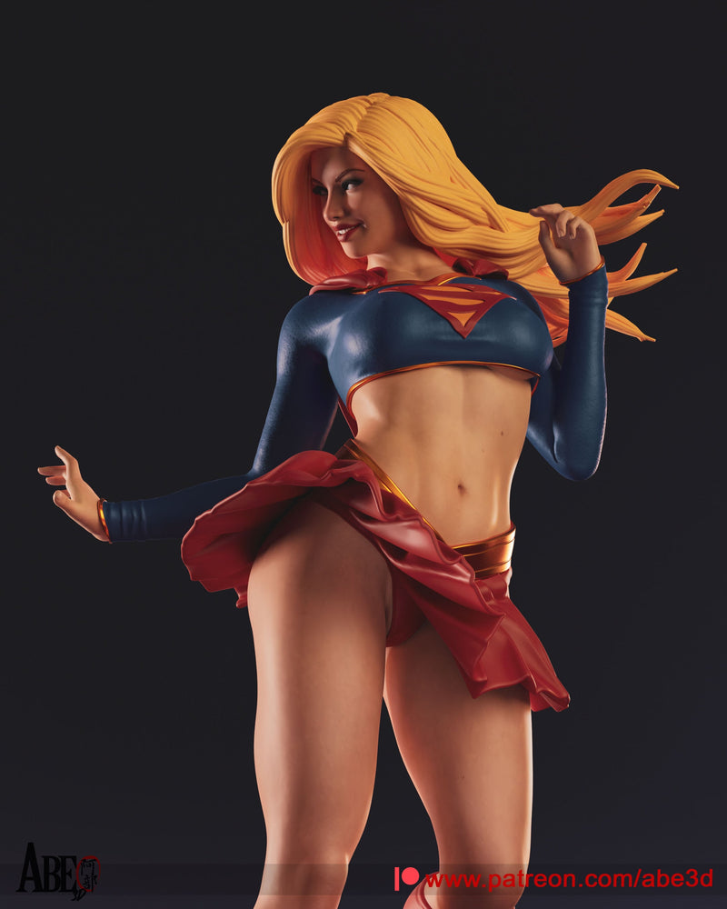 Supergirl Resin Statue - view 8
