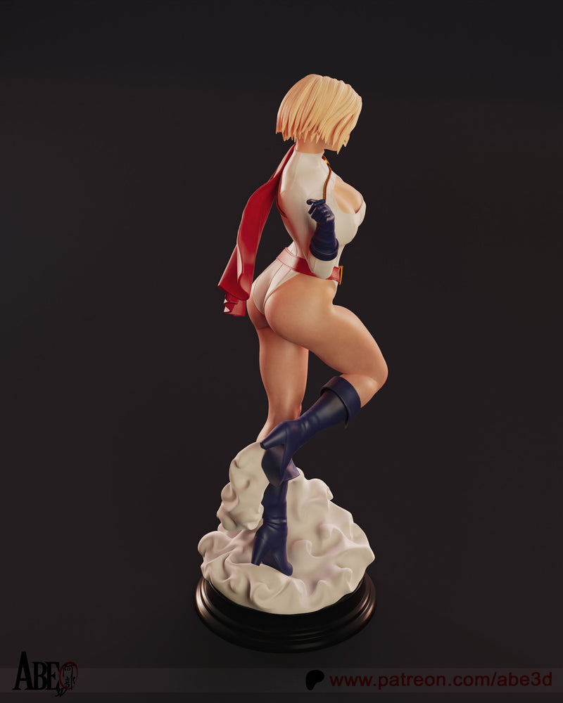 Power Girl Resin Statue - view 5
