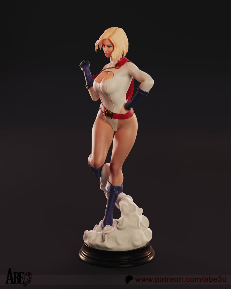 Power Girl Resin Statue - view 8