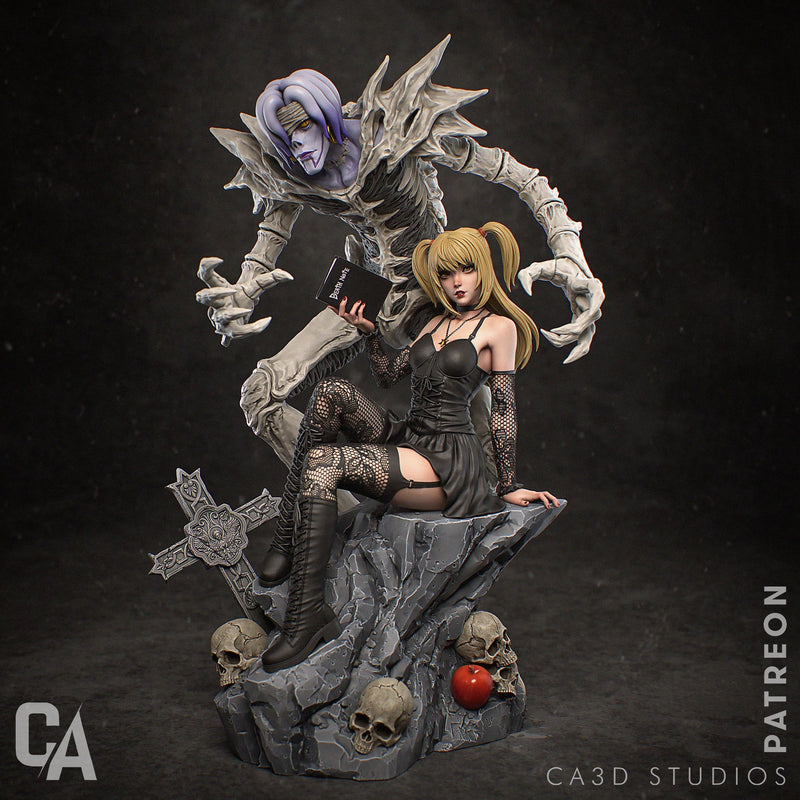Misa Amane Resin Statue - view 3
