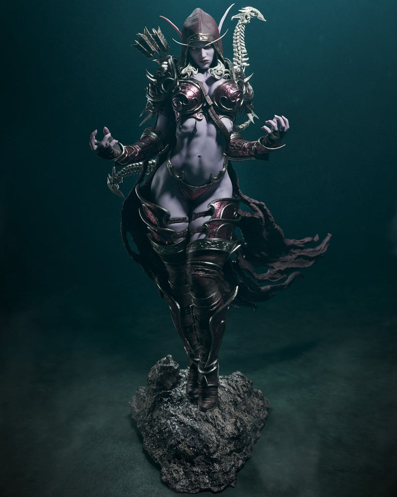 Sylvanas Resin Statue - view 8