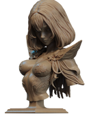 Azashara Resin Bust - view 2