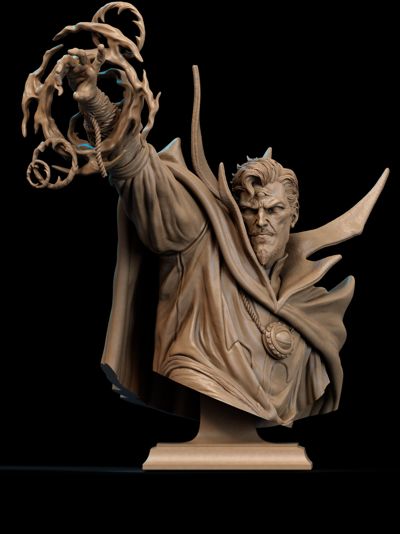 Doctor Strange Resin Bust - view 1