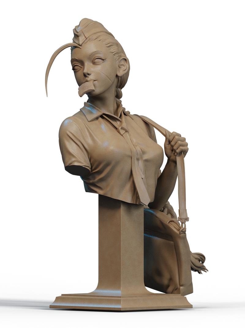 Cammy Resin Bust - view 1