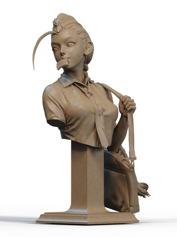 Cammy Resin Bust - view 1