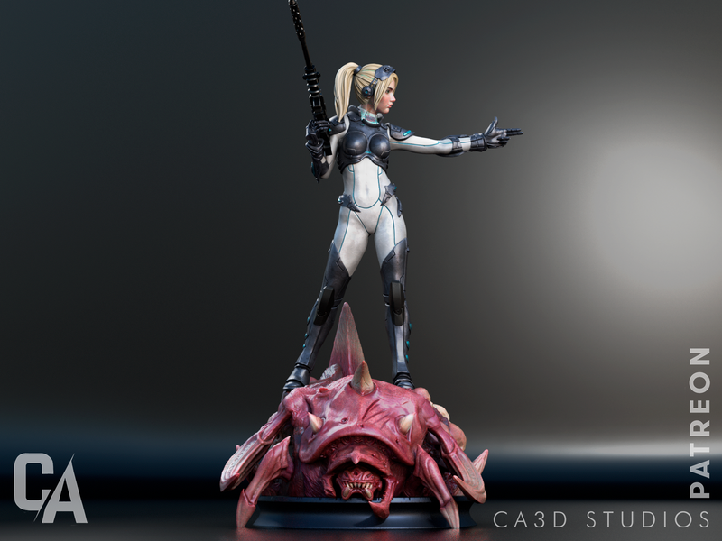 Nova Resin Statue - view 6