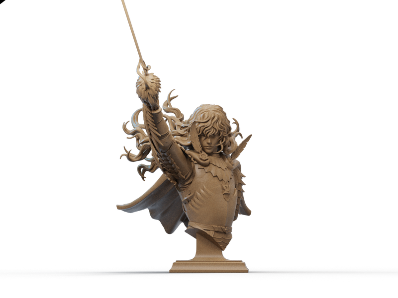 Griffith Resin Bust - view 1