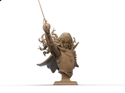 Griffith Resin Bust - view 1