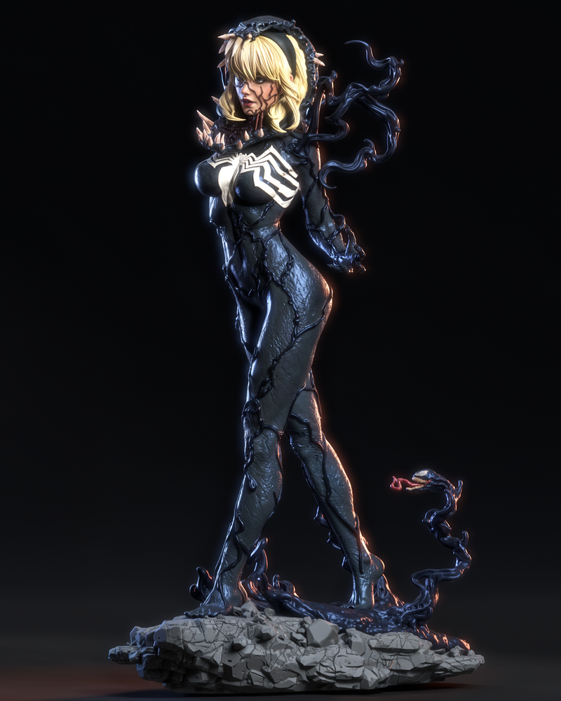 Gwenom Resin Statue - view 7