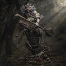 Baba Yaga Resin Statue - view 1