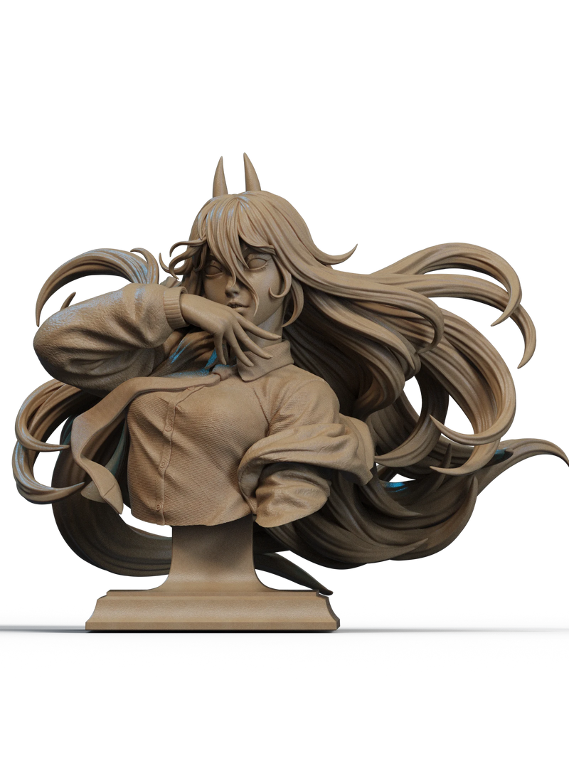 Power Resin Bust - view 1