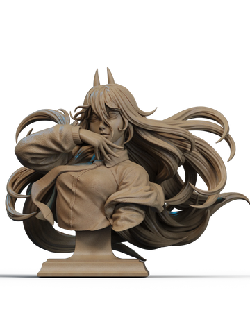 Power Resin Bust - view 1