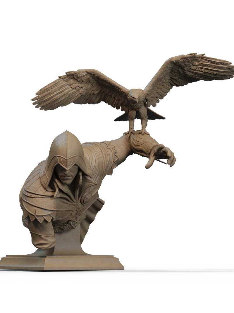 Ezio Resin Bust - view 1