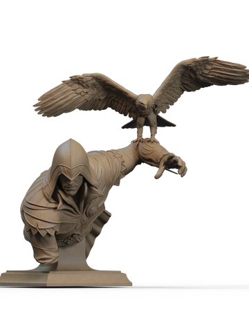 Ezio Resin Bust - view 1