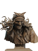 Baba Yaga Resin Bust - view 1