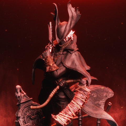 The Hunter Resin Statue - view 1
