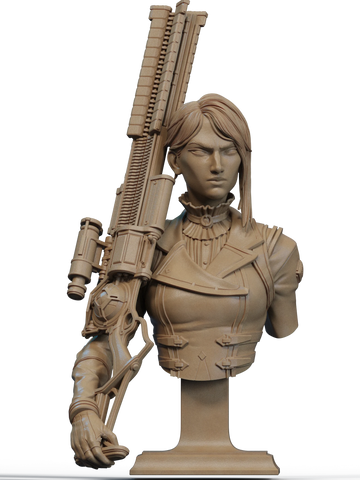 Caitlyn Resin Bust - view 1