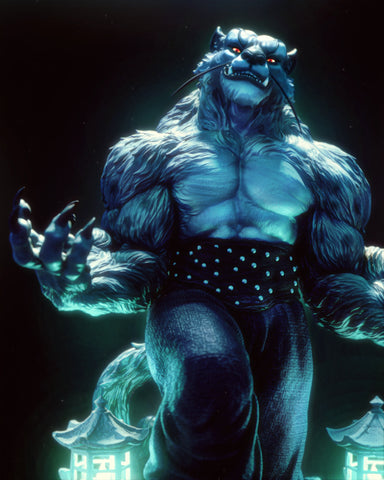 Tai Lung Resin Statue - view 1
